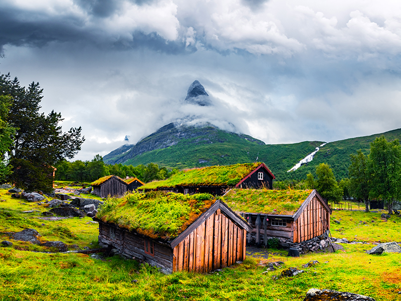 Klimaskog - Norwegen erleben - Bauernhof